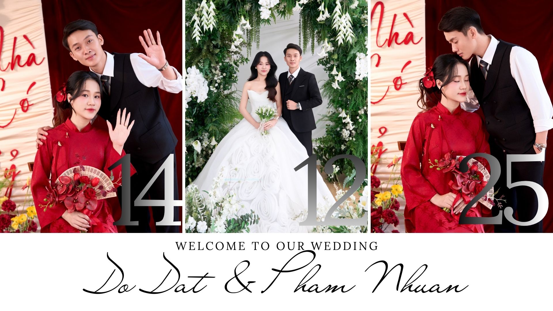 THIỆP CƯỚI ĐỖ ĐẠT – PHẠM NHUẦN